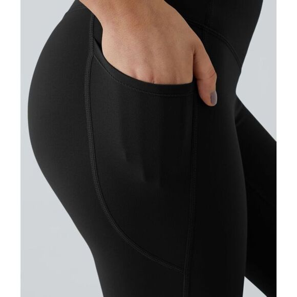 Halara High Waisted Tummy Control Pocket Shaping Training UltraSculpt Leggings M - Picture 6 of 15